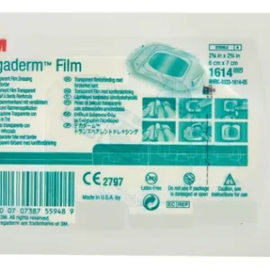 TEGADERM I.V FILM TRANSPARENTE 6 X 7 CM