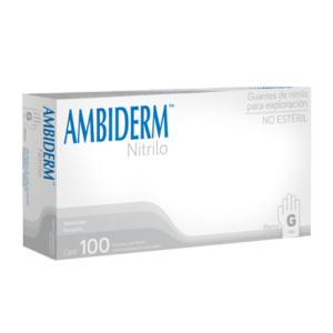 GUANTES AMBIDERM NITRILO