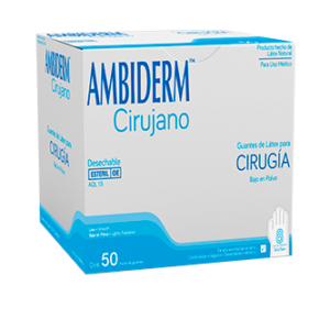 GUANTES AMBIDERM CIRUJANO