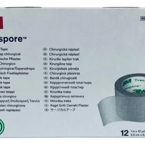CINTA 3M TRANSPORE "1 X 9.14 M ( 2.54 CM)