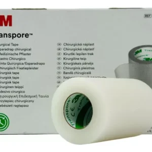 CINTA 3M TRANSPORE 3" X 9.14 M