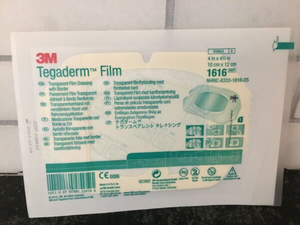 TEGADERM 3M FILM REFORZADO 10 X 12 CM (1616)