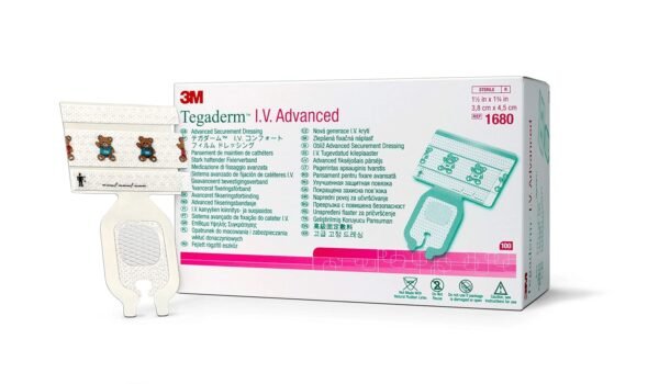 TEGADERM 3M IV ADVD APOSIT 3.8X4