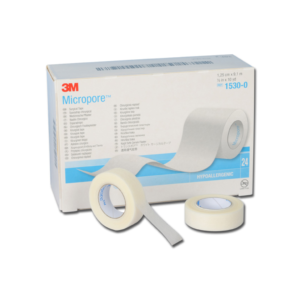 MICROPORE 3M  BLANCO 1/2" X 9.14 M