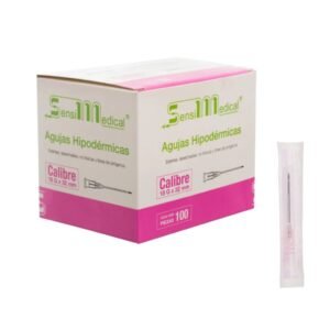 AGUJAS ROSA 18 G X 32 MM