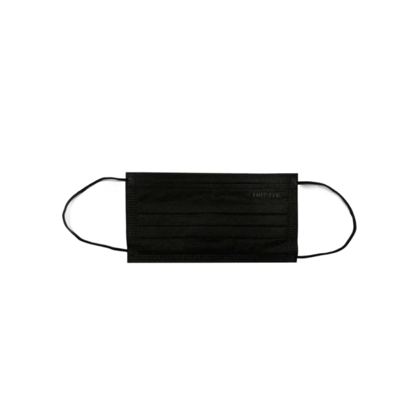 cubrebocas negro tricapa antibacterial